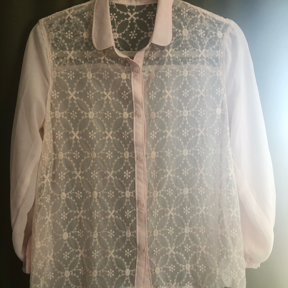 Sheer Abercrombie blouse